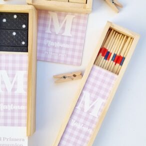 Juegos de madera - regalo comunion