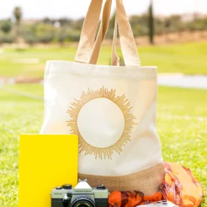 bolsos de rafia para la playa