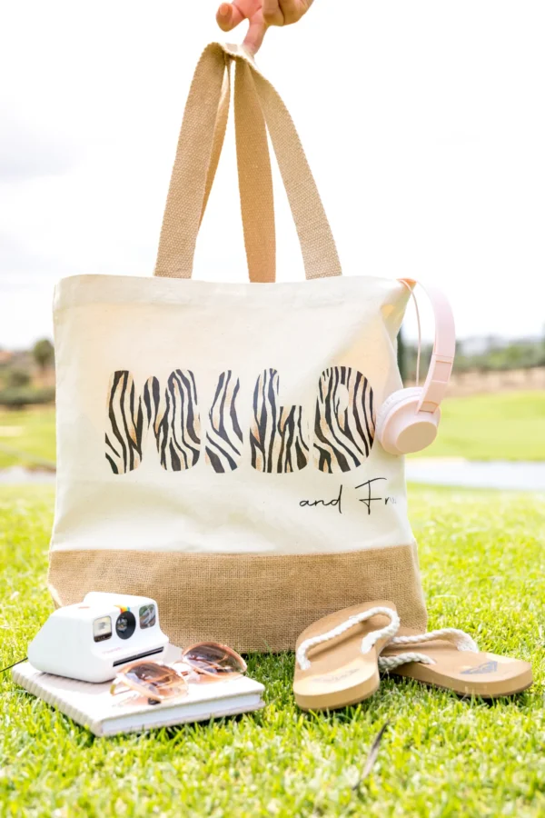 bolsos de rafia para la playa