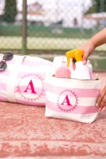 bolsos de tela a rayas-1