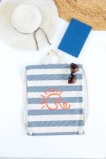 mochila saco de tela para amigas