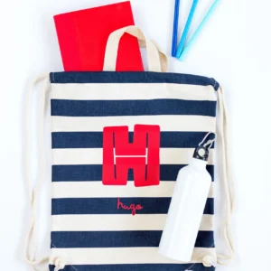 mochila saco de tela pra verano