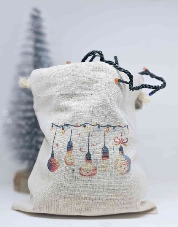 bolsas de navidad personalizadas-luces-navideñas